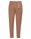 Myths Man Pants Camel Size 40 Virgin Wool In Beige