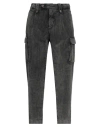 Myths Man Pants Charcoal Size 36 Cotton, Elastane In Gray