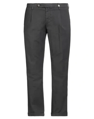 Myths Man Pants Charcoal Size 38 Cotton, Elastane In Gray