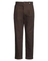 Myths Man Pants Chocolate Brown Size 36 Cotton In Brown