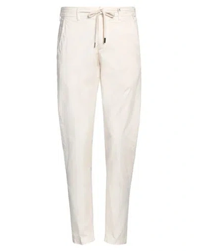Myths Man Pants Cream Size 30 Cotton, Elastane In White
