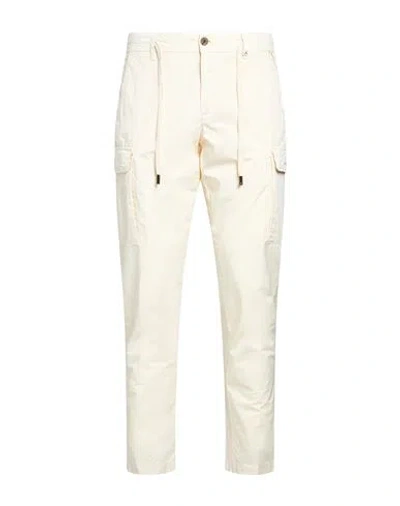 Myths Man Pants Cream Size 32 Cotton, Elastane In Multi