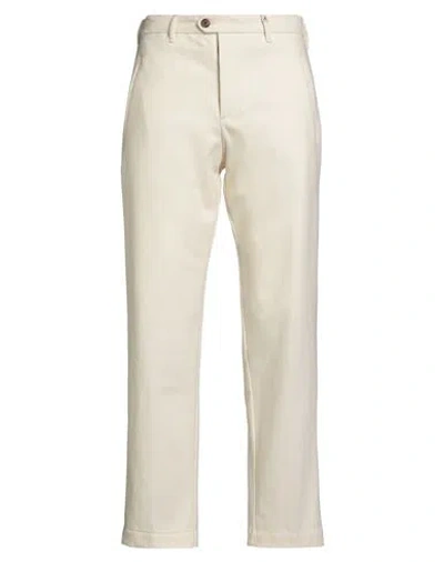Myths Man Pants Cream Size 32 Wool, Polyamide In Neutral