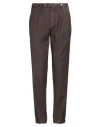 Myths Man Pants Dark Brown Size 34 Virgin Wool