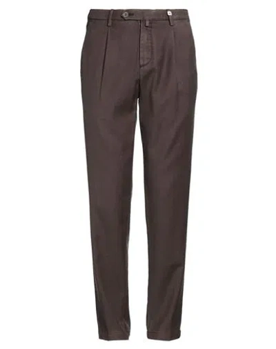 Myths Man Pants Dark Brown Size 34 Virgin Wool