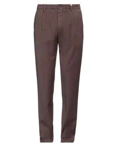 Myths Man Pants Dark Brown Size 36 Virgin Wool