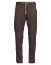 Myths Man Pants Dark Brown Size 38 Polyester, Viscose, Elastane