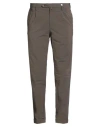 Myths Man Pants Green Size 38 Polyester, Viscose, Elastane In Brown