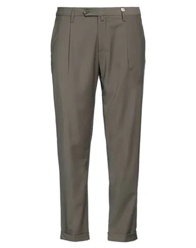 MYTHS MYTHS MAN PANTS GREEN SIZE 38 POLYESTER, VISCOSE, ELASTANE