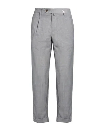 Myths Man Pants Grey Size 30 Polyester, Wool, Elastane In Gray