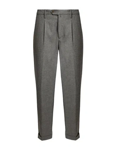 Myths Man Pants Grey Size 34 Polyester, Viscose, Elastane In Gray
