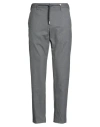 Myths Man Pants Grey Size 36 Polyester, Viscose, Elastane In Gray