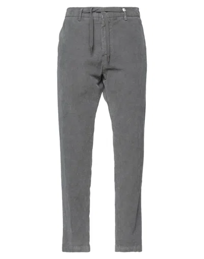 Myths Man Pants Grey Size 38 Cotton, Elastane