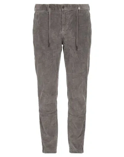 Myths Man Pants Grey Size 38 Cotton, Modal, Elastane In Gray