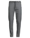 Myths Man Pants Grey Size 38 Polyester, Viscose, Elastane