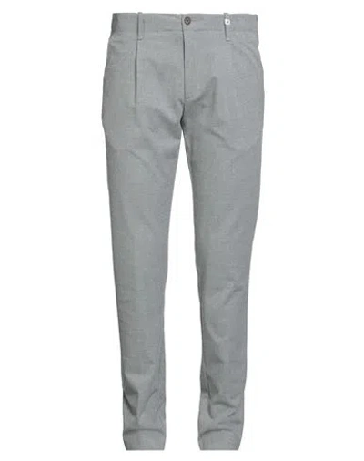Myths Man Pants Grey Size 38 Polyester, Viscose, Elastane In Green