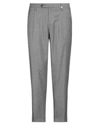 Myths Man Pants Grey Size 38 Polyester, Viscose, Elastane
