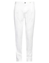 Myths Man Pants Ivory Size 38 Cotton, Elastane In White