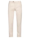 Myths Man Pants Beige Size 38 Cotton, Elastane