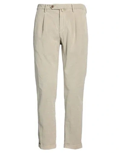 Myths Man Pants Khaki Size 32 Cotton, Elastane In Brown
