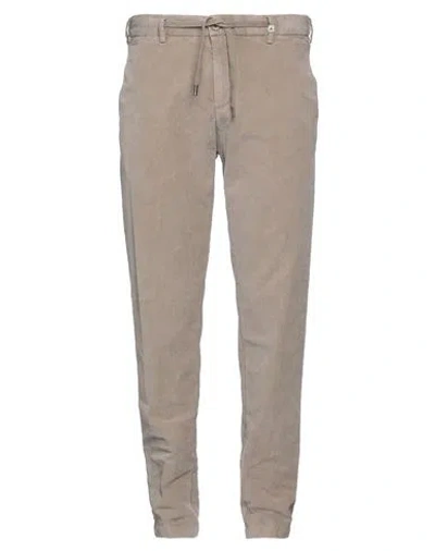Myths Man Pants Khaki Size 38 Cotton, Elastane In Beige
