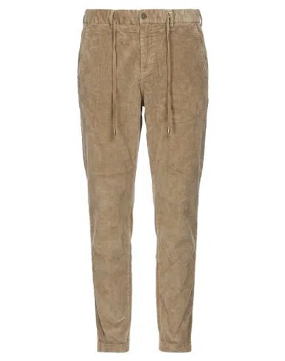 Myths Man Pants Khaki Size 38 Cotton, Modal, Elastane In Brown