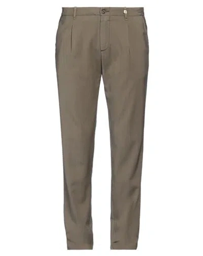 Myths Man Pants Khaki Size 40 Virgin Wool In Beige