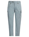 Myths Man Pants Light Blue Size 32 Pima Cotton, Cotton, Elastane In Blue