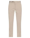 Myths Man Pants Light Brown Size 40 Cotton, Nylon, Elastane In Beige