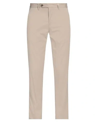 Myths Man Pants Light Brown Size 40 Cotton, Nylon, Elastane In Beige