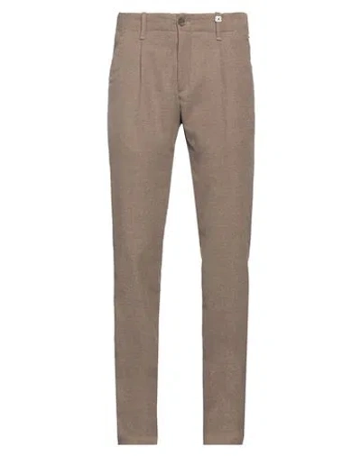 Myths Man Pants Light Brown Size 34 Polyester, Viscose, Elastane