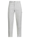 Myths Man Pants Light Grey Size 32 Cotton, Elastane In White