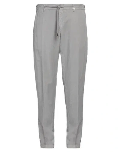Myths Man Pants Light Grey Size 40 Lyocell, Linen, Cotton In Grey