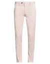Myths Man Pants Light Pink Size 38 Cotton, Elastane In Burgundy