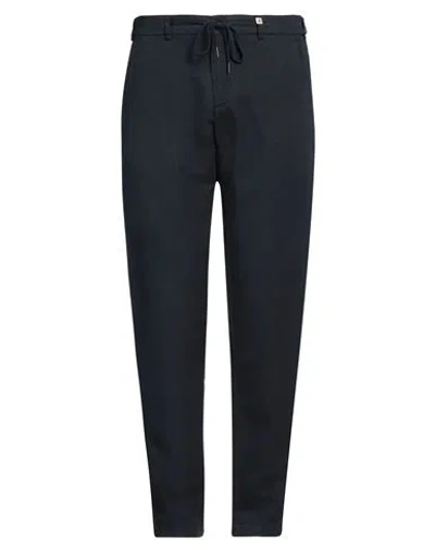 Myths Man Pants Midnight Blue Size 34 Cotton, Linen, Lyocell In Blue
