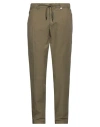 Myths Man Pants Military Green Size 36 Lyocell, Linen, Cotton In Green