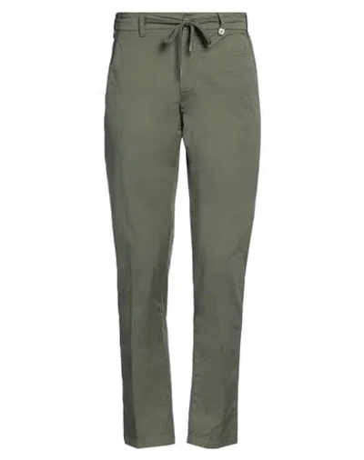 Myths Man Pants Military Green Size 38 Cotton, Elastane