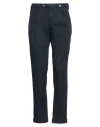 Myths Man Pants Navy Size 30 Cotton, Linen, Elastane In Black