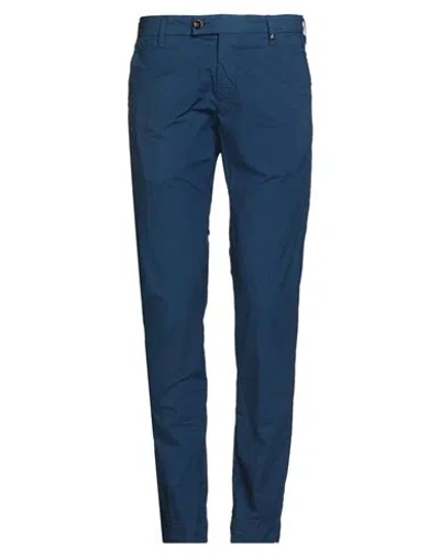 Myths Man Pants Navy Size 30 Cotton, Lycra In Blue