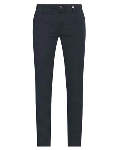Myths Man Pants Navy Size 32 Cotton, Lyocell, Elastane In Navy Blue
