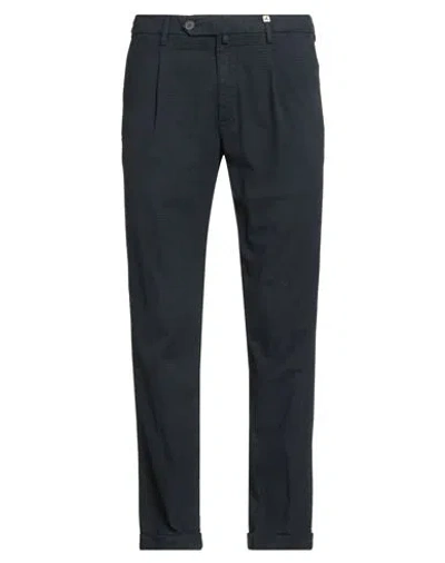 Myths Man Pants Navy Size 32 Modal, Cotton, Elastane In Blue