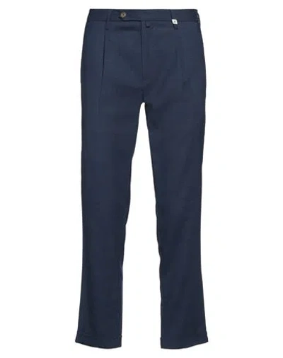 Myths Man Pants Navy Size 32 Recycled Polyester, Wool, Linen, Elastane