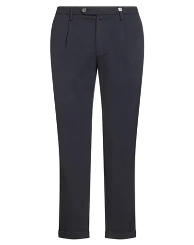 Myths Man Pants Navy Size 34 Polyamide, Elastane In Blue