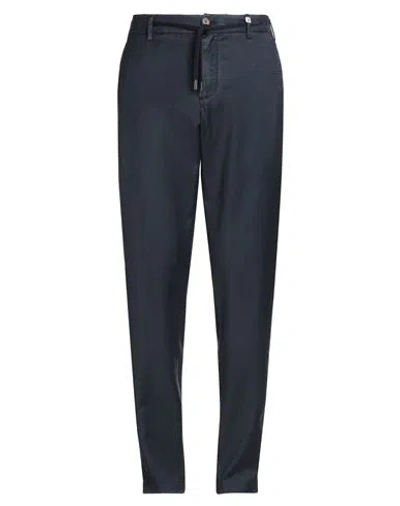 Myths Man Pants Navy Size 34 Virgin Wool In Blue