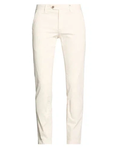 Myths Man Pants Off White Size 32 Cotton, Elastane