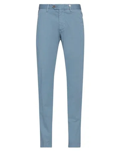 Myths Man Pants Pastel Blue Size 28 Cotton, Elastane