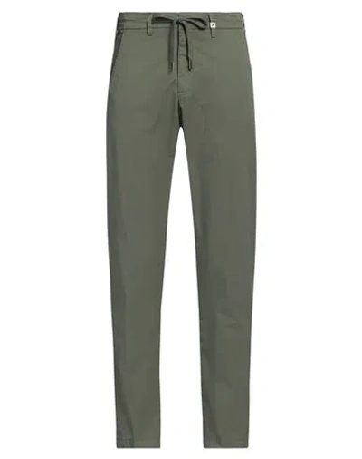 Myths Man Pants Sage Green Size 28 Cotton, Elastane In Sage Green