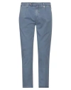 Myths Man Pants Slate Blue Size 32 Cotton, Linen, Elastane
