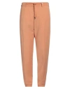 Myths Man Pants Camel Size 36 Cotton, Linen, Lycra In Brown
