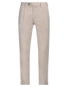 Myths Man Pants Taupe Size 40 Polyester, Wool, Elastane In Grey